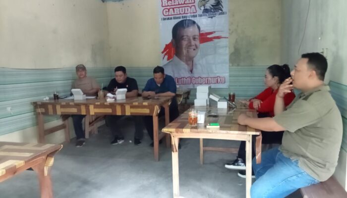 Relawan Garuda Gelar Diskusi Guna Mendukung Ahmad Luthfi Calon Gubernur Jateng Periode 2024-2029