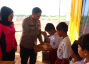 Hari Bhayangkara Ke-78, Polres Pekalongan Gelar Bakti Sosial Penanaman Seribu Pohon, ketahanan Pangan dan Pemberian Beasiswa