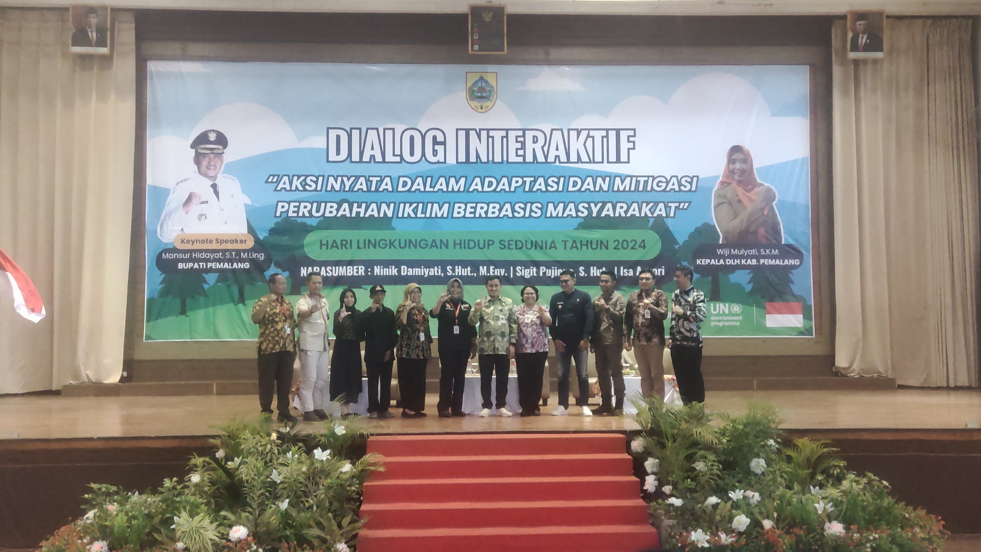 Dialog interaktif Dinas Lingkungan Hidup Pemalang