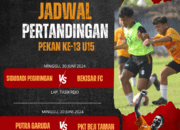 Jadwal Pertandingan Pekan Ke-13  Liga U15 Askab PSSI Pemalang