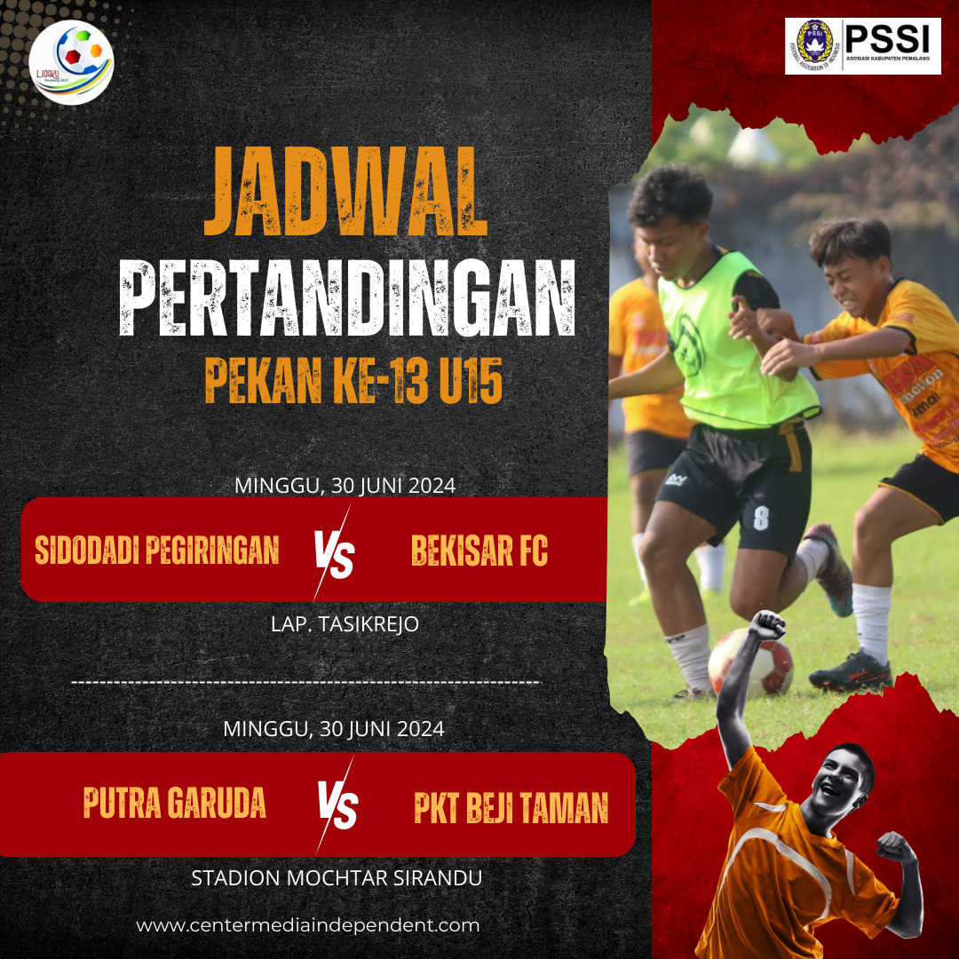 Jadwal Pekan-13 Ligaku U15