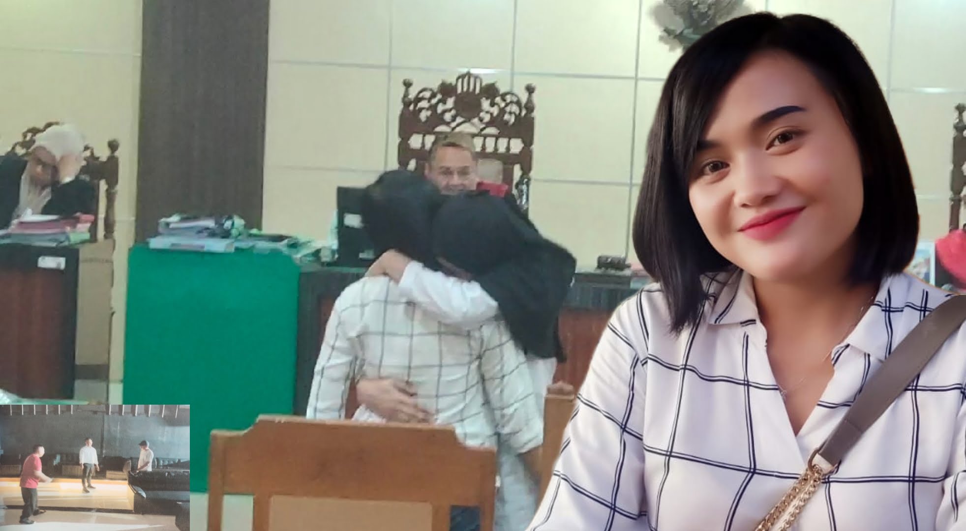 Dewi Dew Dew hadiri persingan fdi Pengadilan Negeri Pemalang
