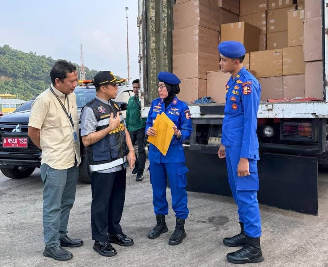 Patroli Maritim Berhasil Gagalkan Penyelundupan Rokok Ilegal di Banten