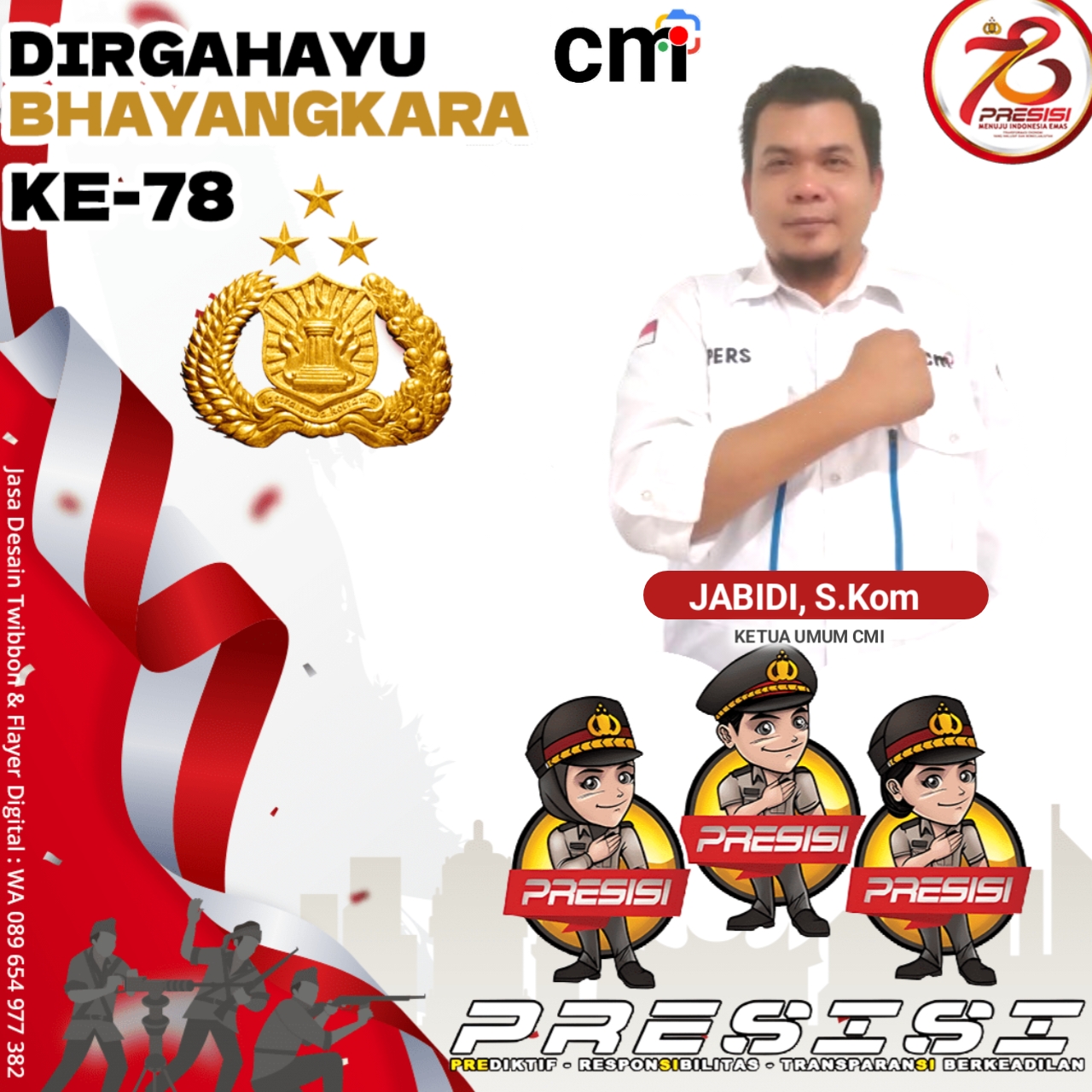 Ketua Umum Center Media Independent (CMI)