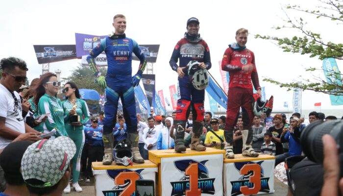 Ini Para Juara Laga Downtown Hiu Selatan Hard Enduro 2024 di Cilacap