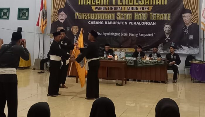 PSHT Pekalongan Gelar Pengesahan Warga: Keamanan Diterjunkan