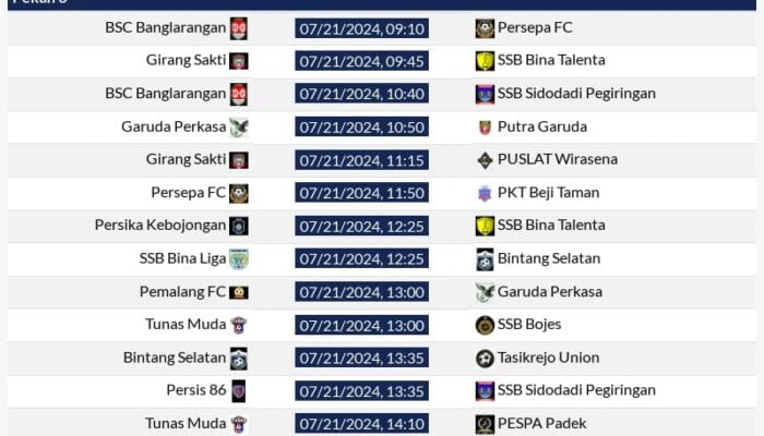 Jangan Lewatkan! Jadwal Ligaku Pekan Ke-3, U10 U12 dan Fest Askab PSSI Pemalang 2024