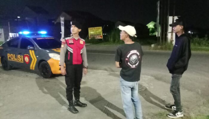 Tindak Lanjuti Laporan Masyarakat Samapta Polresta Cilacap Intensifkan Patroli Malam Antisipasi Balap Liar