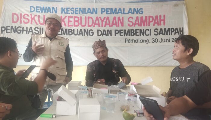 Guna Mencari Solusi Masalah Sampah di Pemalang, Beberapa Wartawan Ikuti Diskusi Kebudayaan Sampah!