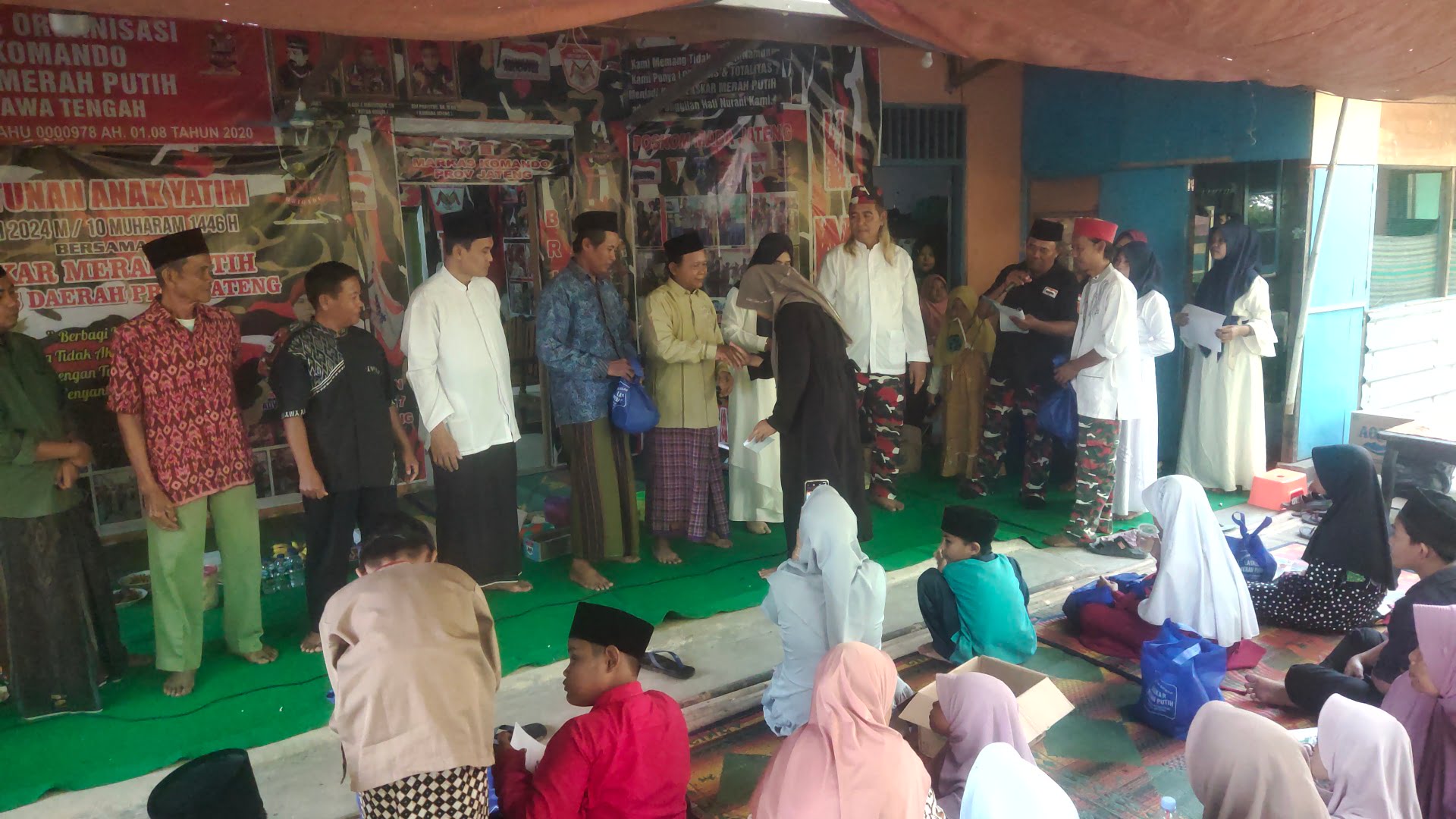 Ormas LMP Brigade 17 Jateng: Menyentuh Hati Anak Yatim dengan Santunan Hangat di 10 Muharram 1446 H