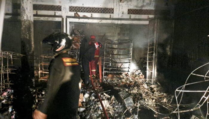 Kebakaran Dahsyat di Cilacap! Ruko Sembako Ludes Terbakar, Kerugian Rp 1 Miliar