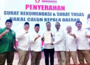 Mansur Hidayat-Bobby Dewantara Resmi Terima Surat Rekom Dari Partai Gerinda Dan PPP, Untuk Maju Sebagai Calon Bupati dan Wakil Bupati Pemalang Priode 2024-2029