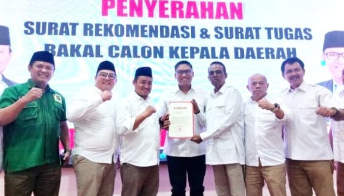 Resmi! Mansur Hidayat-Bobby Dewantara, Terima Surat Rekom Partai Gerinda & PPP Maju Sebagai Calon Bupati dan Wakil Bupati Pemalang Periode 2024-2029