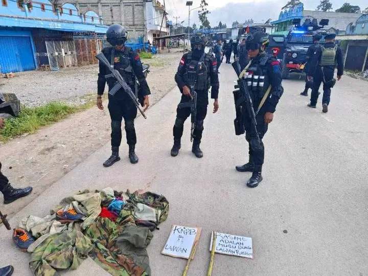 Aksi Penyampaian Pendapat di Papua Tengah Dibubarkan Aparat