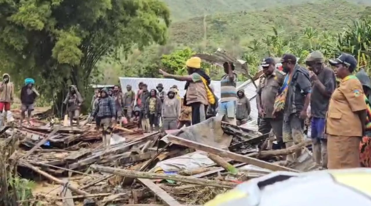 Banjir Bandang dan Longsor Terjang Dogiyai, Satu Keluarga Tewas