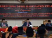 Dengarkan Pidato Kenegaraan Presiden Jokowi, DPRD Cilacap Gelar Rapat Paripurna