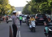 Ada Apa Ratusan Polisi di Cilacap Turun ke Jalan Pagi Hari