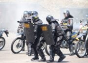 Dukung Pilkada Aman dan Damai Polda Jateng Gelar Latihan Raimas