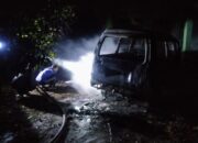 Mobil Ludes Terbakar di Pemalang, Diduga Akibat Sedot BBM Pakai Sanyo