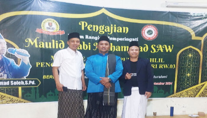 Gelar Pengajian Maulid Nabi Muhammad, Ashari : Teladani Akhlak Mulia Nabi