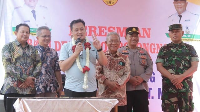 Bupati Resmikan Balai Desa & GOR Bojongnangka