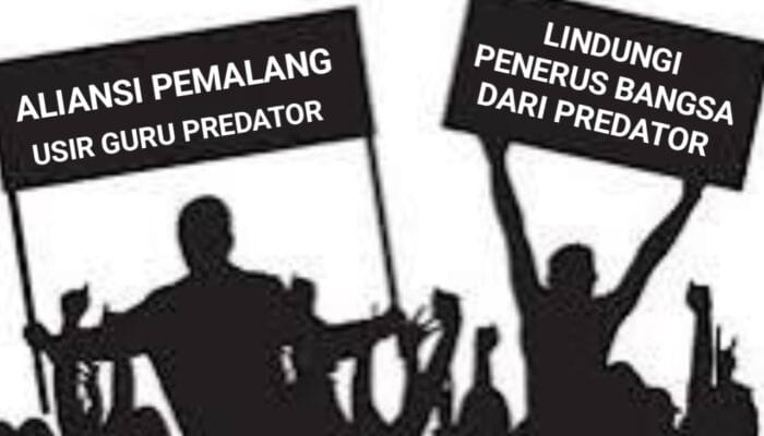 Guru BK Diduga Pelaku Cabul Asal SMA Pekalongan dibuang Ke Pemalang, Aliansi Pemalang Usir Predator : Kami siap Audiensi & Aksi!!!