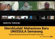 Membludak! Mahasiswa Baru UNISSULA Semarang, Berbondong-Bondong Ikuti Kuliah E-learning