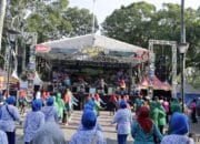 Kodim Pemalang Rayakan HUT TNI ke-79 dengan Senam Bersama dan Lomba Mewarnai