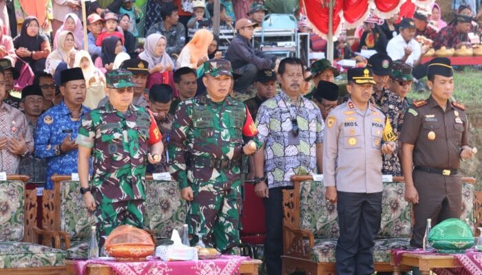 TMMD Reguler ke 122 Tahun 2024 Kodim Pemalang di Desa Tambi Watukumpul Resmi Dibuka Pjs. Bupati