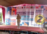Cabup No urut 2,Dillah-MT Kukuhkan Tim tim Milenial di Minta Merata di Sabak Barat.