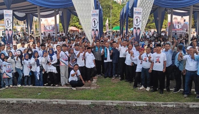 Tumpah Ruah, Tim Koalisi dan Tim Pemenangan Romi Hariyanto dan Sudirman Penuhi Hotel Alya Tebo
