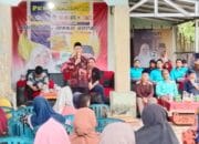 Ratusan simpatisan Emak-emak Parit Culum 1 Kompak siap Dukung dan menangkan Dilla-MT.