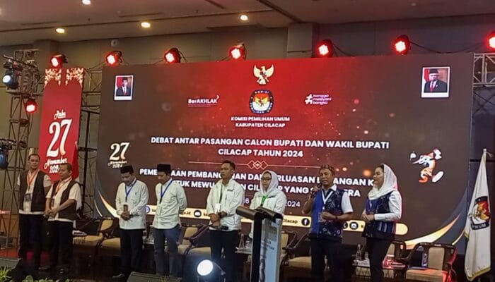 KPU Cilacap Gelar Debat Perdana Paslon Bupati dan Wakil Bupati