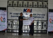Dukung Program TJSL KAI Daop 5 Purwokerto Salurkan Dana Ratusan Juta