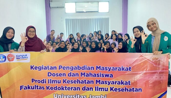 Tingkatkan Pengetahuan Remaja, Dosen FKIK-UNJA Gelar Pengabdian Masyarakat Terkait Generasi Berencana