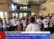 PSI dan GPMN Resmi Mundur dari Dukungan Paslon 01, Beralih ke Mansur-Bobby