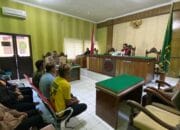 Razia Miras Polresta Cilacap Amankan Tujuh Orang dan Jalani Sidang Tipiring