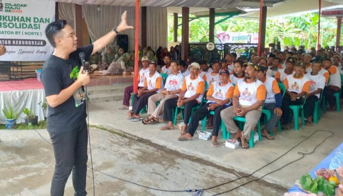 Dukung Pemenangan Paslon Nomor 3 Syamsul Kukuhkan Koordinator RT se Kecamatan Kedungreja