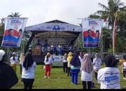 Bolone Bro Lutfhi di Dapil 3 Cilacap Ngopeni Sehat Nglakoni Senam