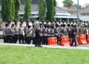 Polresta Cilacap Terjunkan 133 Personil Amankan Aksi Damai Ratusan Buruh