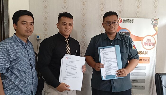 Buntut Video Amplop! Ketua LMPI Resmi Laporkan Tim Paslon Nomor 3 ke Bawaslu Pemalang