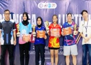 Atlet UKM Tenis Meja Universitas Semarang Ukir Prestasi Kejurnas Unair VI Tahun 2024