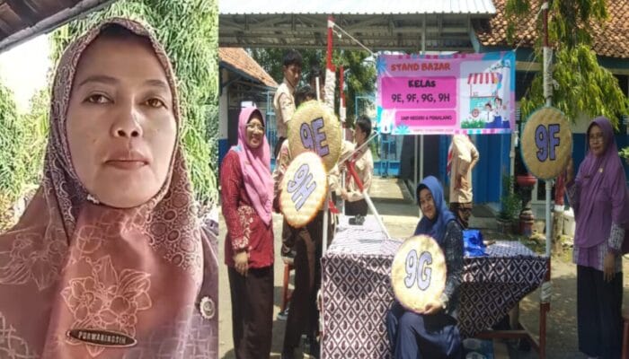 Sejarah Baru, SMP Negeri 6 Pemalang Gelar Pembagian Rapor dan Bazar Hasil Karya Siswa Perdana !