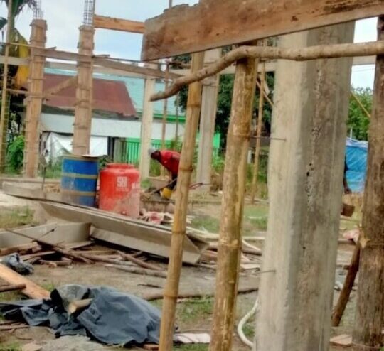 Tanpa Mesin Molen, Proyek Gedung Sorga Rasau II Bernilai Ratusan Juta Jadi Sorotan