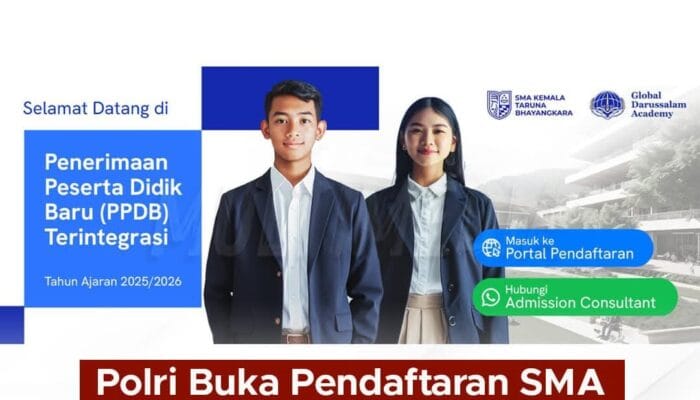 Polri Membuka Pendaftaran SMA Taruna Kemala Bhayangkara