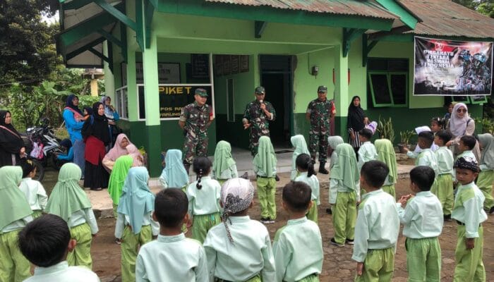 TNI dan TK Salafiyah Pamuliyan: Menumbuhkan Rasa Cinta Tanah Air Sejak Dini