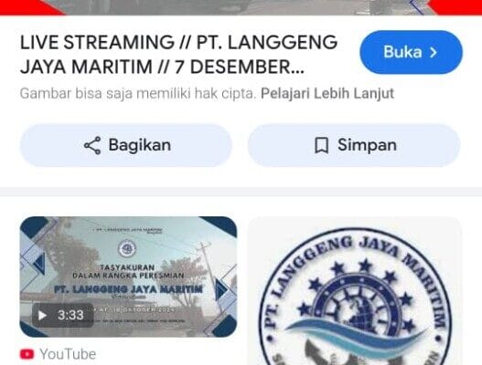 Dinas Tenaga Kerja Kabupaten Pemalang, Umroni Mewakili Bupati Resmikan PT Langgeng Jaya Maritim di Cibelok, Taman, Pemalang