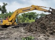 Lapangan Sepak Bola Petarukan Beralih Fungsi Jadi Tempat Penanganan Sampah Darurat