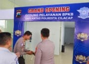 Gedung Pelayanan BPKB Satlantas Polresta Cilacap Beroperasi, ini Harapan Kapolresta