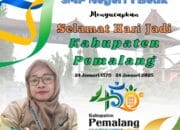 HUT Ke-450 Pemalang: SMP Negeri 1 Belik, Bersama Membangun Pendidikan Unggul